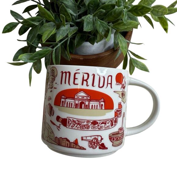 STARBUCKS COFFEE CO Been There Series Globe Collection Merida Mexico Mug Cup - Picture 1 of 10